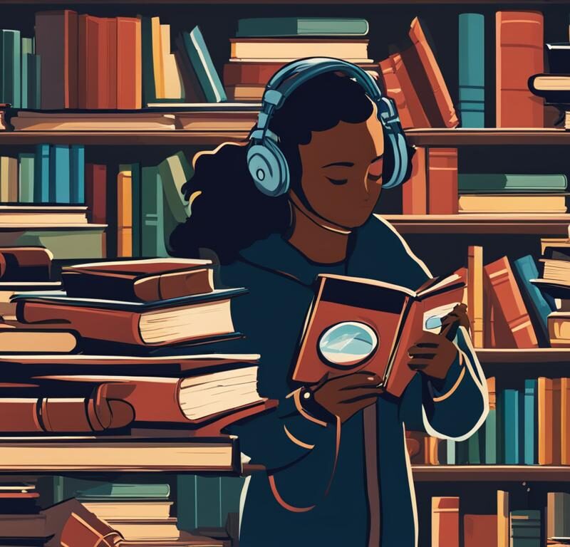 The image representing audiobooks