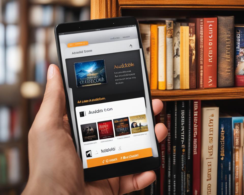 how to download an audiobook on audible