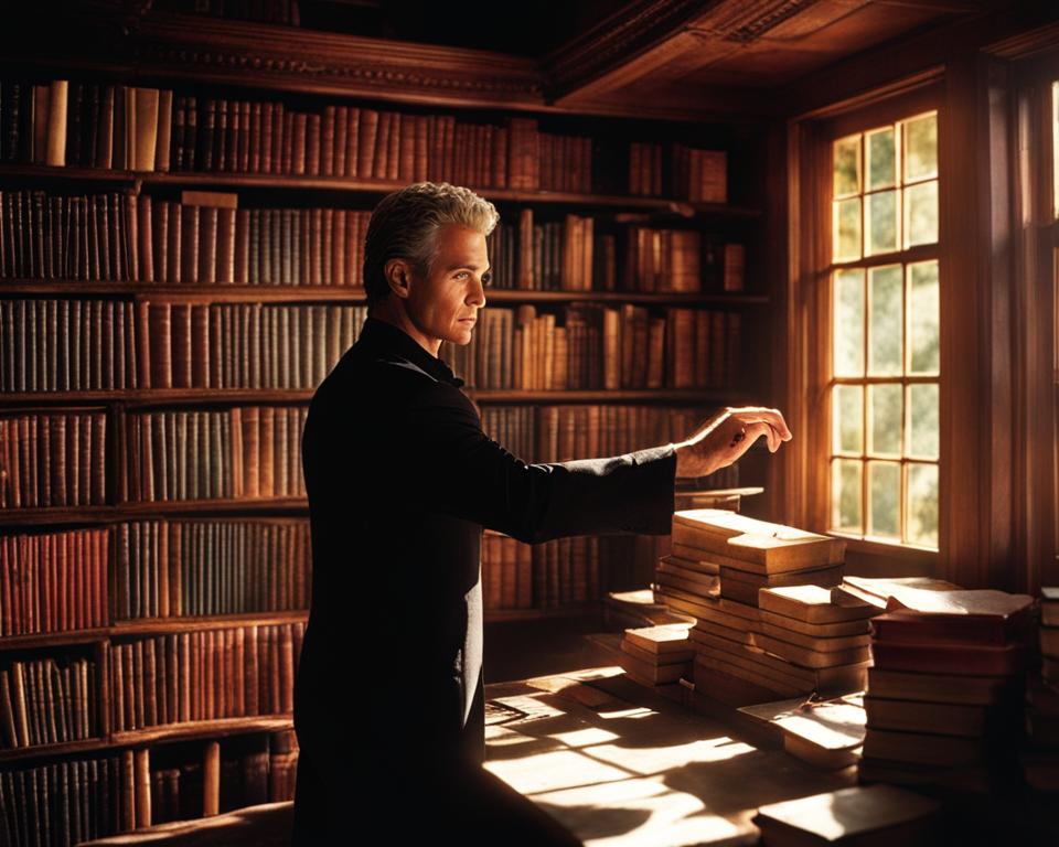 James Marsters choosing a book